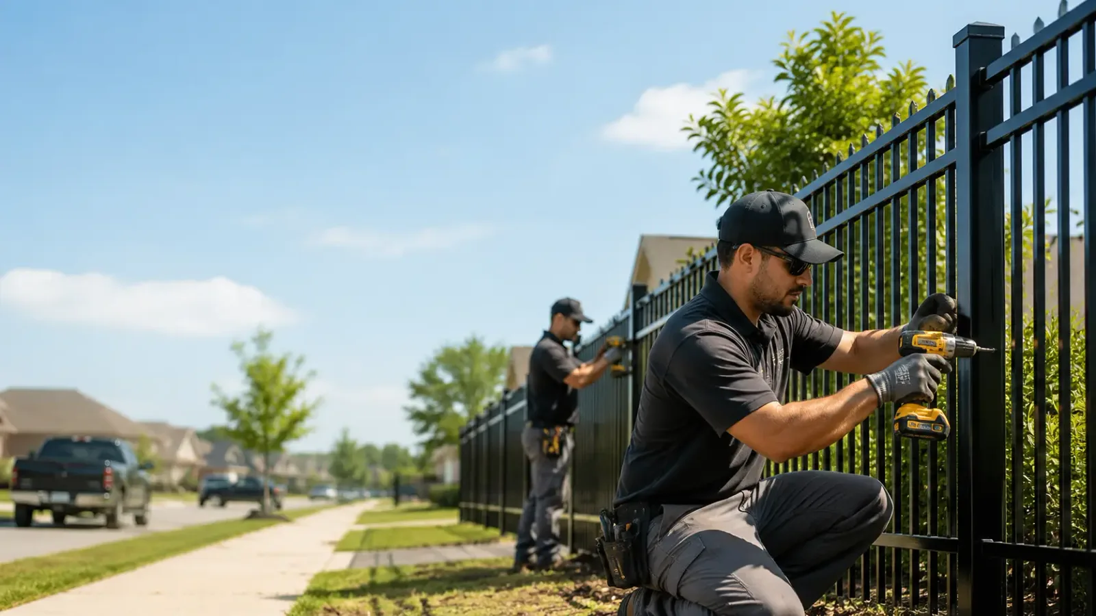 Metal Fence Installation in Tukwila, WA